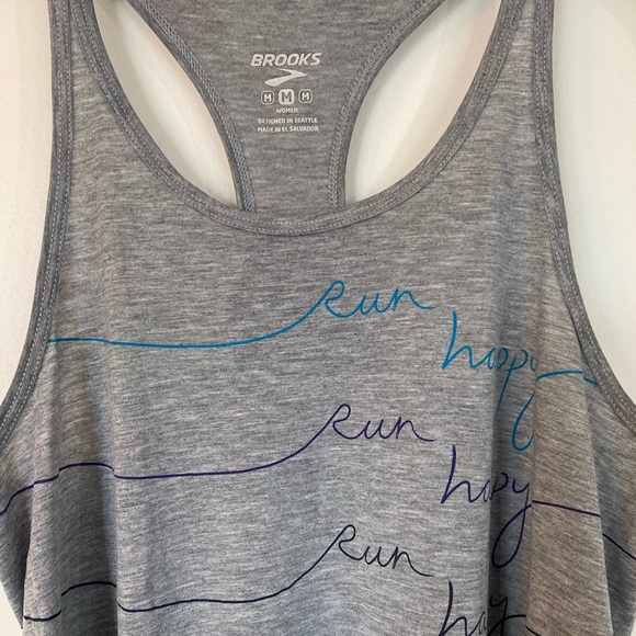 “Run Happy” Brooks Tank - Picture 2 of 5